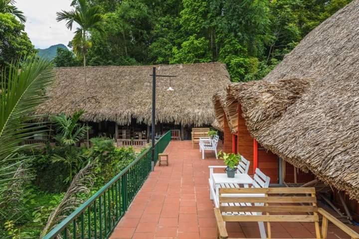 ホテル Muong Retreat- Nghi Duong Xanh Trong Bao Tang Van Hoa Nghe Thuat,Hòa Bình エクステリア 写真