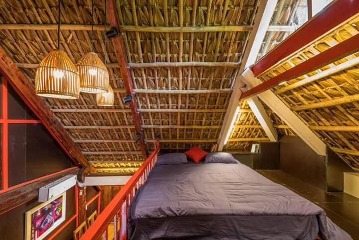 ホテル Muong Retreat- Nghi Duong Xanh Trong Bao Tang Van Hoa Nghe Thuat,Hòa Bình エクステリア 写真