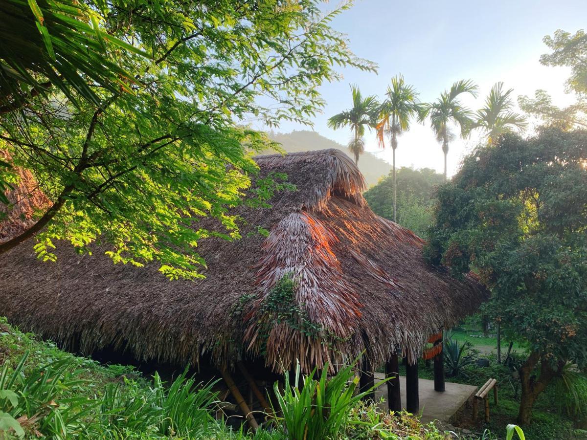 ホテル Muong Retreat- Nghi Duong Xanh Trong Bao Tang Van Hoa Nghe Thuat,Hòa Bình エクステリア 写真