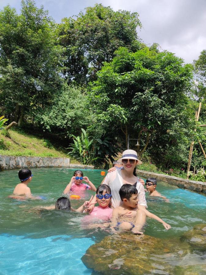 ホテル Muong Retreat- Nghi Duong Xanh Trong Bao Tang Van Hoa Nghe Thuat,Hòa Bình エクステリア 写真