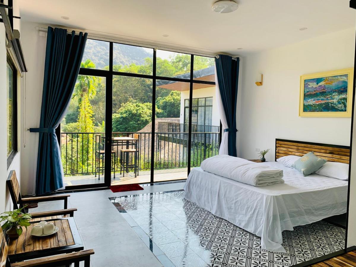 ホテル Muong Retreat- Nghi Duong Xanh Trong Bao Tang Van Hoa Nghe Thuat,Hòa Bình エクステリア 写真