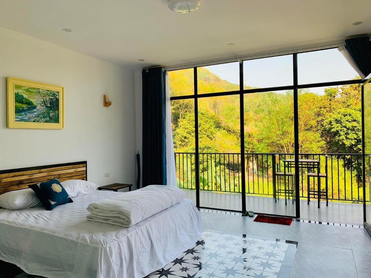ホテル Muong Retreat- Nghi Duong Xanh Trong Bao Tang Van Hoa Nghe Thuat,Hòa Bình エクステリア 写真