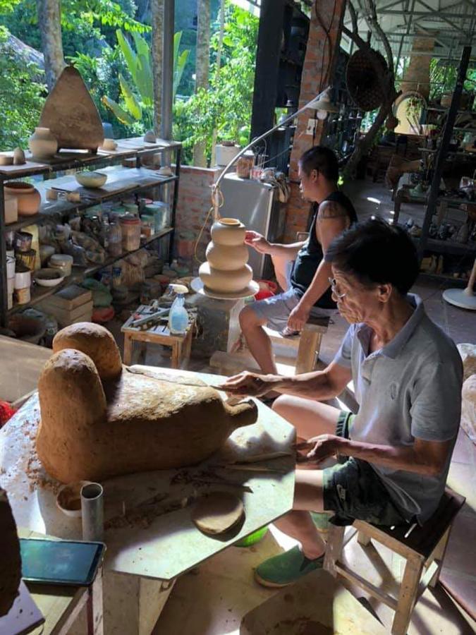 ホテル Muong Retreat- Nghi Duong Xanh Trong Bao Tang Van Hoa Nghe Thuat,Hòa Bình エクステリア 写真