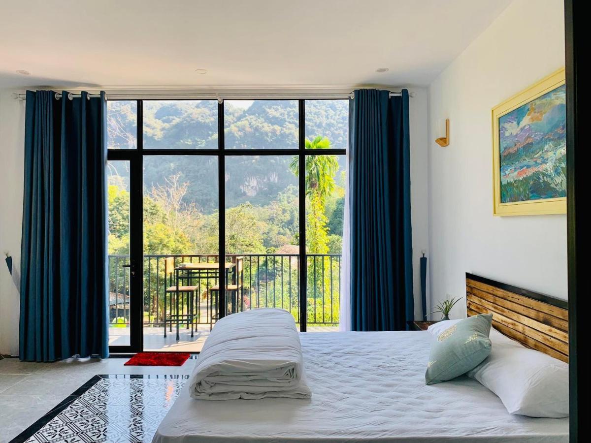 ホテル Muong Retreat- Nghi Duong Xanh Trong Bao Tang Van Hoa Nghe Thuat,Hòa Bình エクステリア 写真
