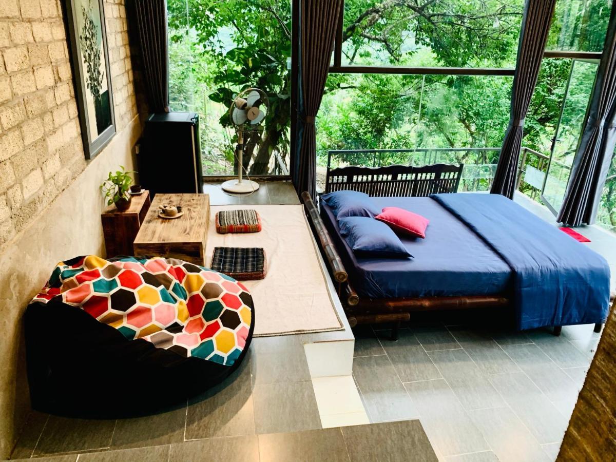 ホテル Muong Retreat- Nghi Duong Xanh Trong Bao Tang Van Hoa Nghe Thuat,Hòa Bình エクステリア 写真
