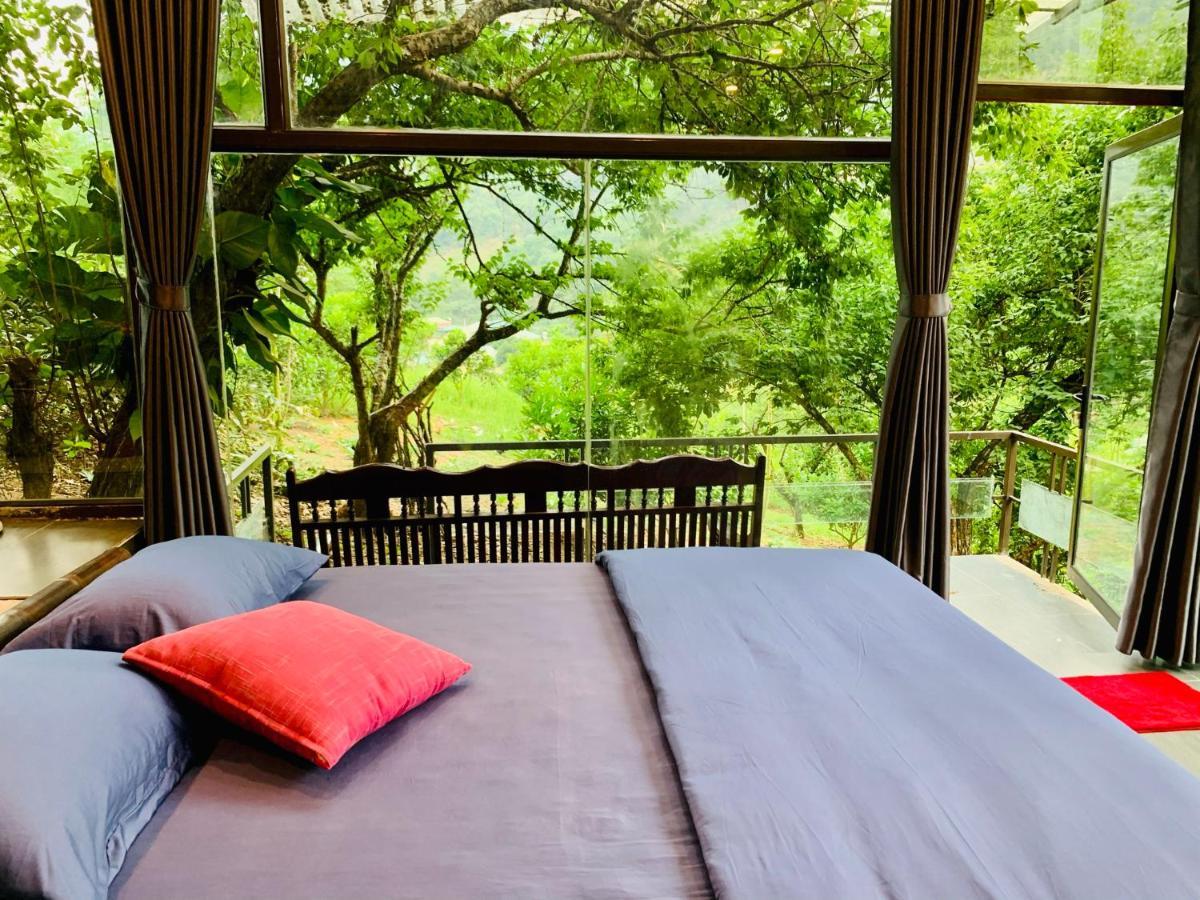 ホテル Muong Retreat- Nghi Duong Xanh Trong Bao Tang Van Hoa Nghe Thuat,Hòa Bình エクステリア 写真